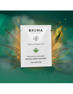 BRUMA Gel con aceite de semilla de cannabis efecto calor 6ml 2