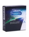 Preservativos fluorescentes Pasante Glow 4 unidades