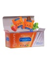 Preservativos sabores y colores Pasante caja de 144 uds