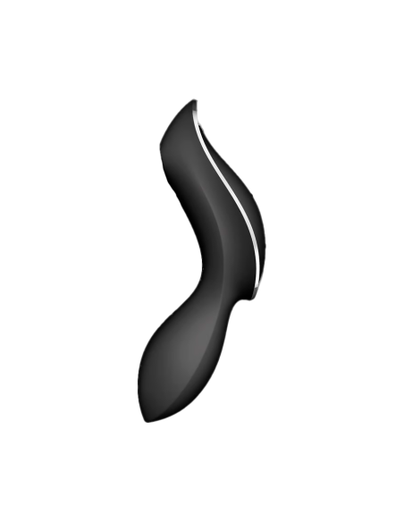 Vibrador Curvy Trinity 2 de Satisfayer-Negro