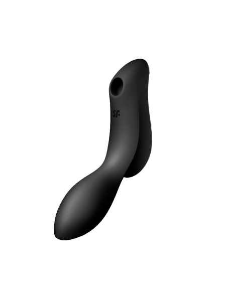 Vibrador Curvy Trinity 2 de Satisfayer-Negro