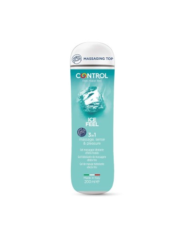 Gel Lubricante 3 en 1 Control Ice Feel 200ml