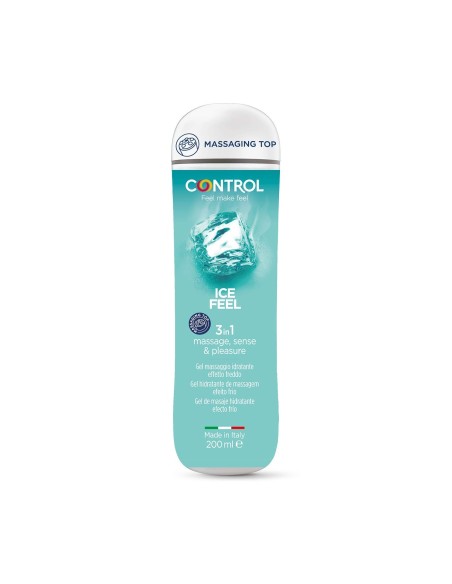 Gel Lubricante 3 en 1 Control Ice Feel 200ml