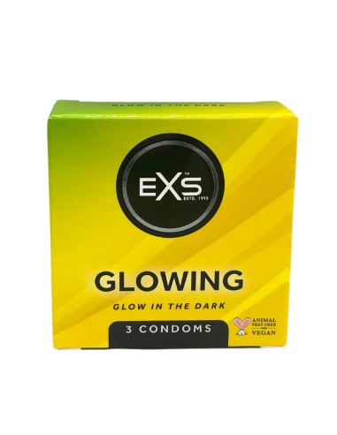 Preservativos eXs Glow - Brillan en la oscuridad