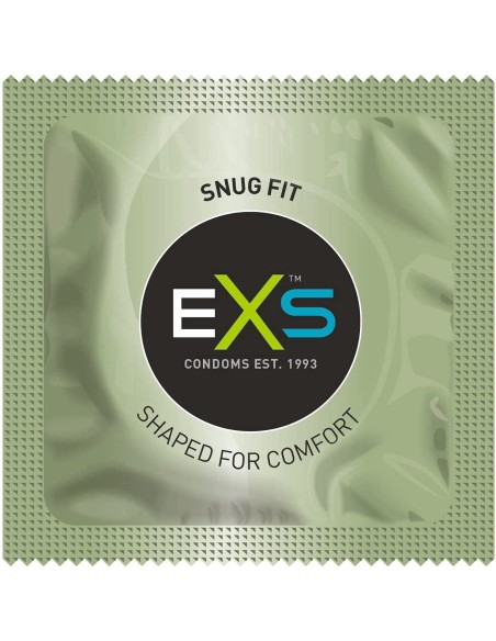 Preservativos eXs Snug Fit- tamaño pequeño- 3 uds