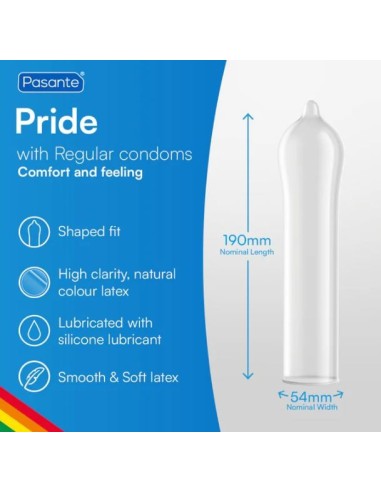 Preservativos Pasante Pride  LGBTQ+   - 144uds