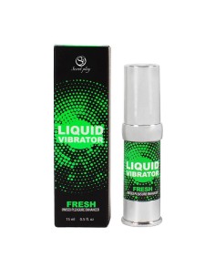 Gel Vibrador Líquido Fresh Unisex Secret Play 15ml | Efecto Frío Natural