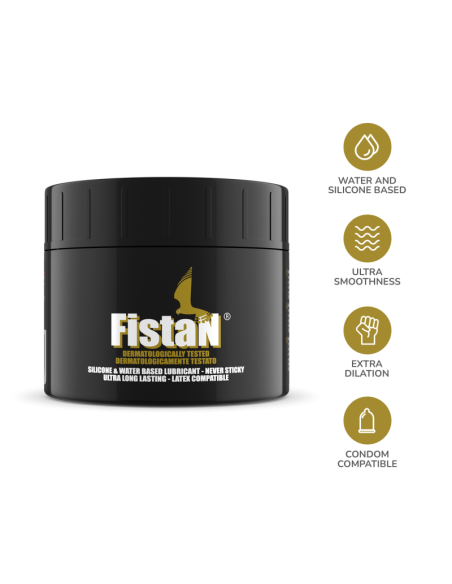 Fistan Gel Lubricante Anal Agua y Silicona 150 ml | Larga Duración