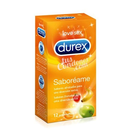 Preservativos sabores Durex Saboreame 12 uds