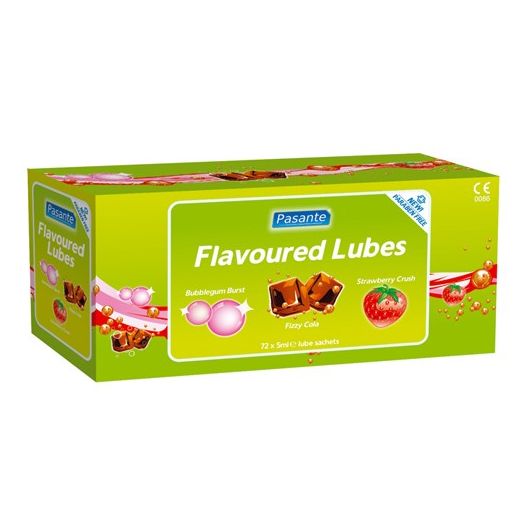 Lubricantes monodosis aromas Pasante caja 144 uds