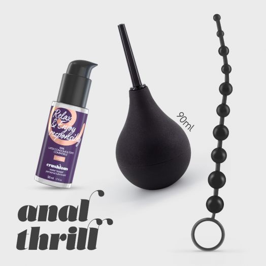 Set Anal Thirll - 3 accesorios- Amantes Sexo Anal.