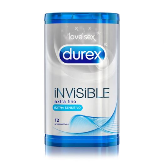Condones Durex Invisible sensitivo 12uds
