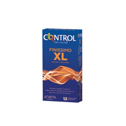 Condones finos grandes Control Finissimo XL 12uds