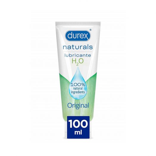Durex Naturals  Lubricante base de Agua 100% natural - 100 ml