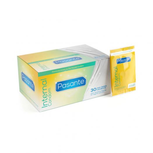 Condones femeninos Pasante Internal Female caja 30 uds -  Femidoms