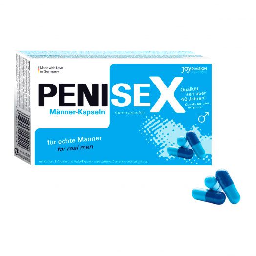 PenisSex JoyDivision- Capsulas estimulantes para hombre 40 unds