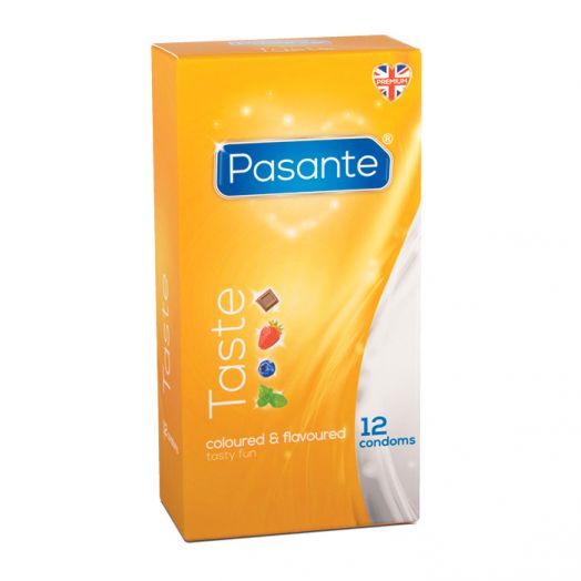 Preservativos sabores Pasante Taste 12 u