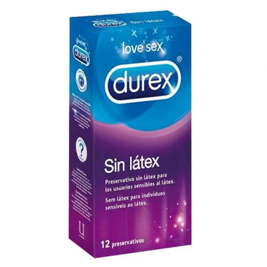 Preservativos sin látex Durex 12 uds