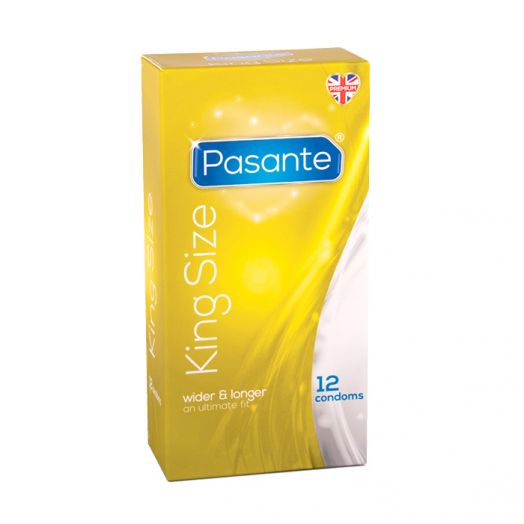 Preservativos XL más anchos Pasante King Size 12 uds