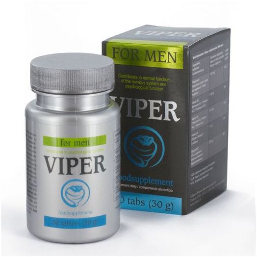Revitalizante de erecciones Viper marca Cobeco Pharma