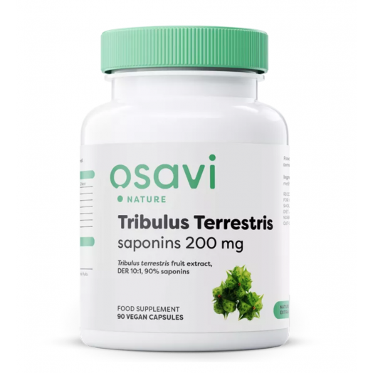 Osavi Tribulus Terrestris Saponinas 200 mg - 90 Cápsulas vegetales