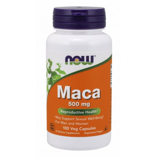 Now Maca 500 mg - 100 Cápsulas vegetales