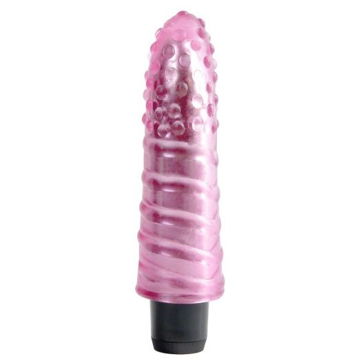 Vibrador peque 12cm rosa Pipedreams Jelly Gems NR5